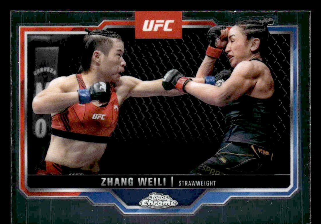 2025 Topps Chrome UFC #55 Zhang Weili