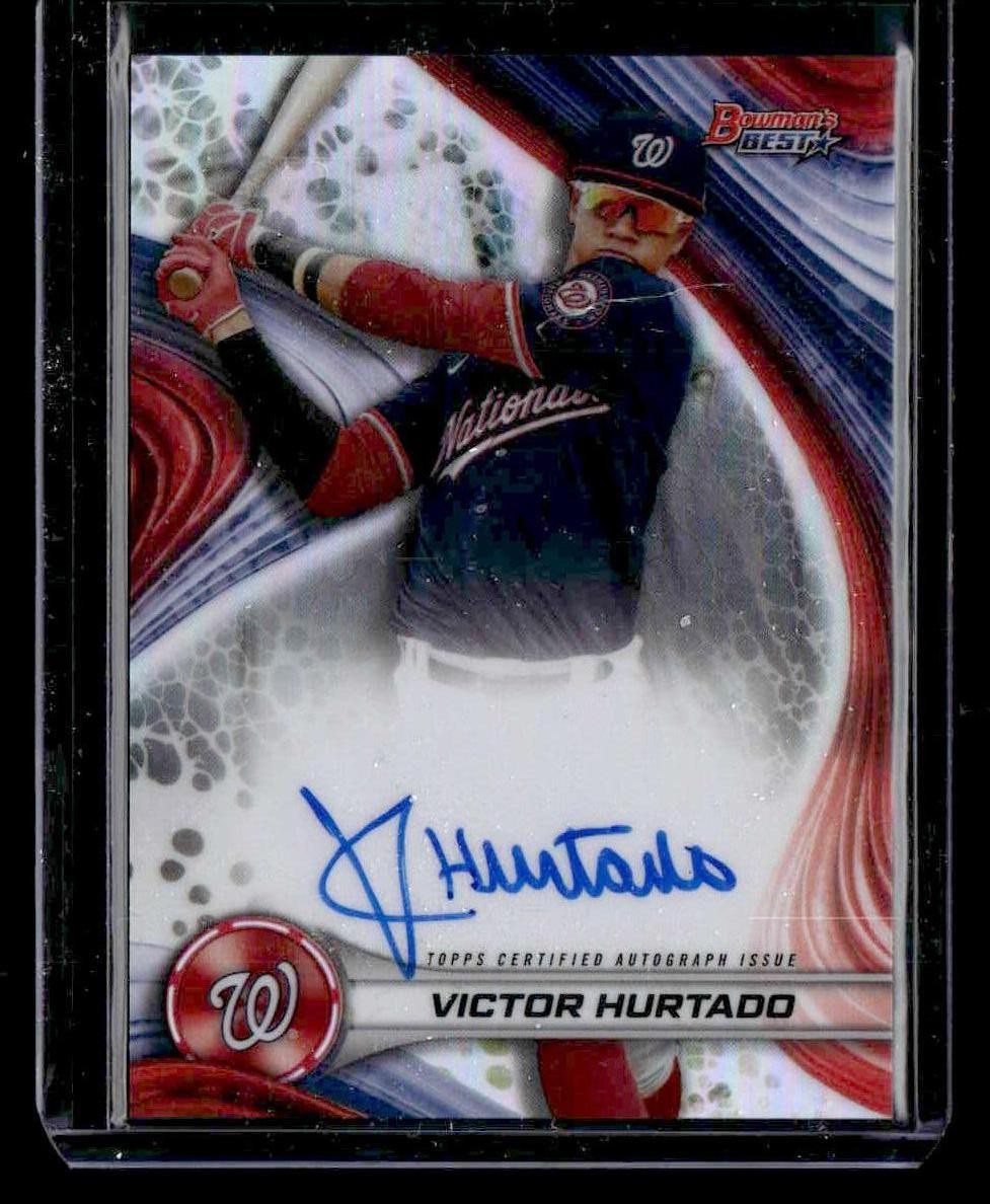 2024 Bowman's Best #B24-VH Victor Hurtado Best of 2024 Autographs