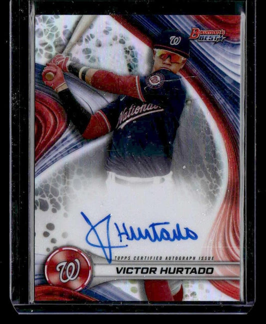 2024 Bowman's Best #B24-VH Victor Hurtado Best of 2024 Autographs