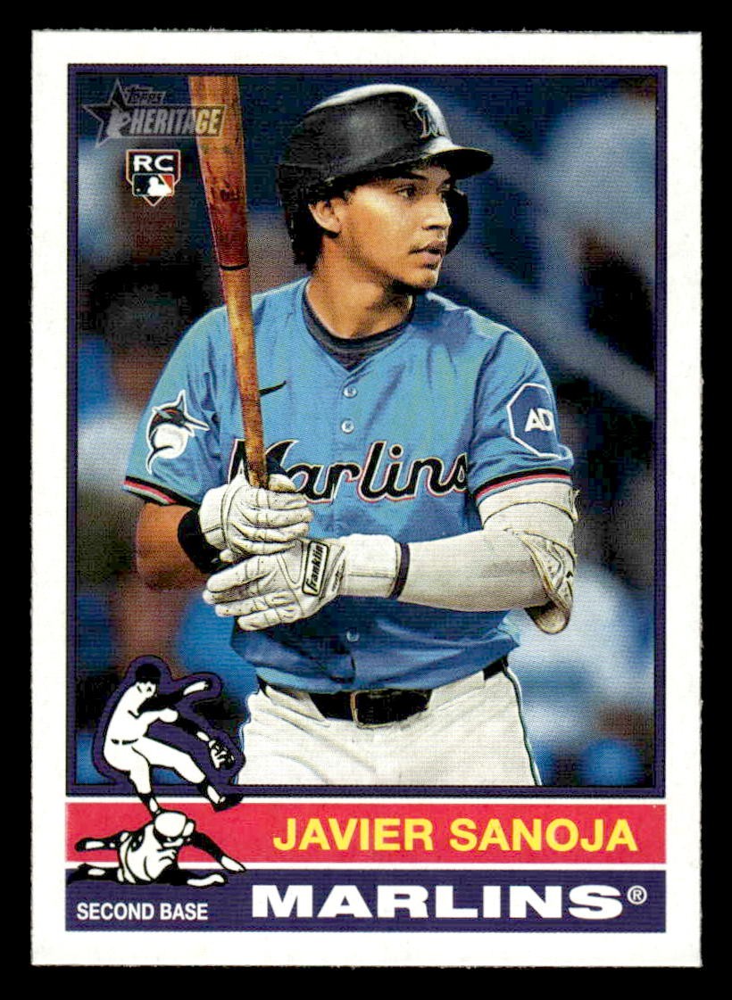 2025 Topps Heritage #167 Javier Sanoja