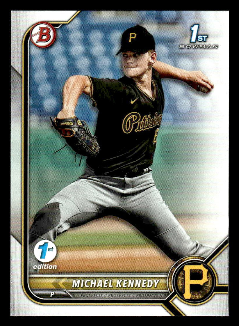 2022 Bowman Draft 1st Edition #BD-176 Michael Kennedy
