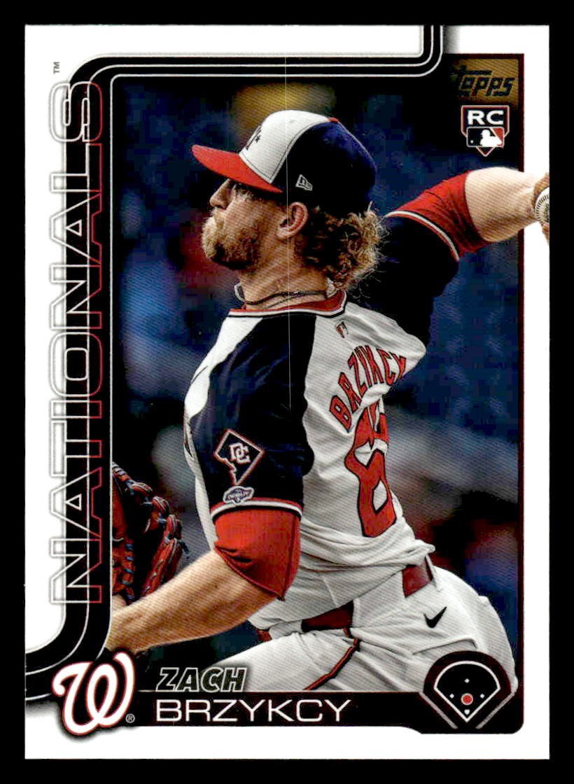 2025 Topps #411 Zach Brzykcy