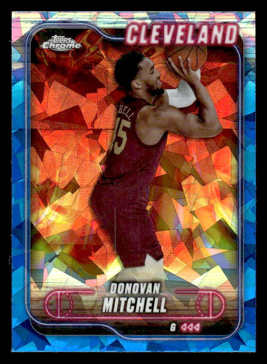2024-25 Topps Chrome Sapphire #69 Donovan Mitchell