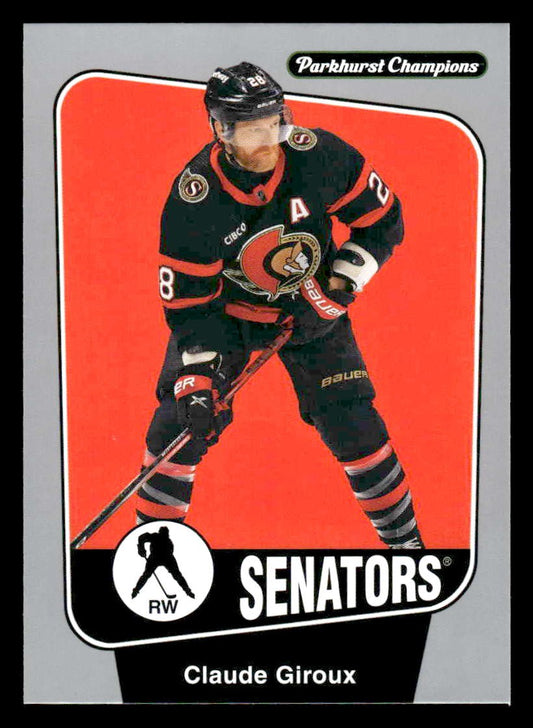 2024-25 Parkhurst Champions #118 Claude Giroux Silver