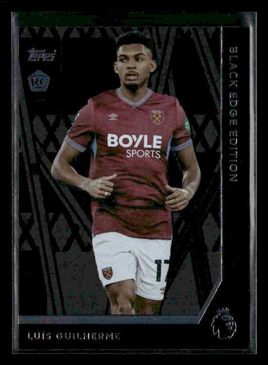 2025-26 Topps Premier League #BE42 Luis Guilherme Black Edge Edition
