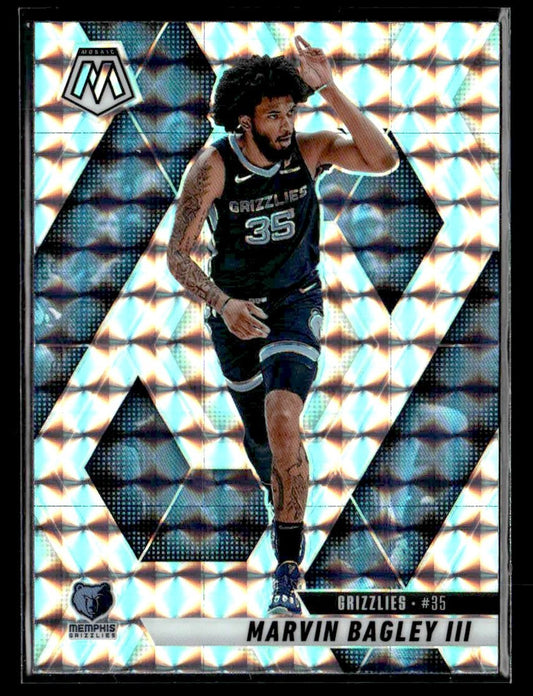 2024-25 Panini Mosaic #187 Marvin Bagley III Choice Peacock Mosaic