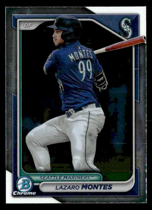 2024 Bowman #BCP-110 Lazaro Montes Chrome Prospects