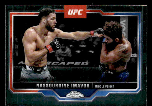 2025 Topps Chrome UFC #155 Nassourdine Imavov