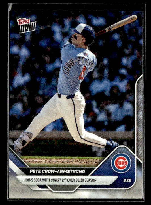 2025 Topps Now #775 Pete Crow-Armstrong