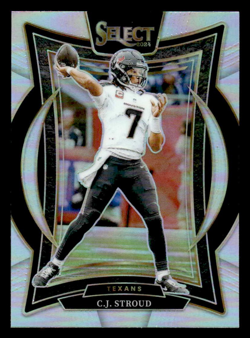 2024 Panini Select #42 C.J. Stroud Silver Prizm