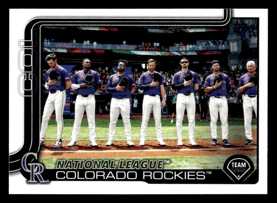 2025 Topps #486 Colorado Rockies