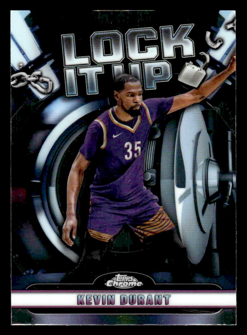 2024-25 Topps Chrome #LIU-10 Kevin Durant Lock It Up