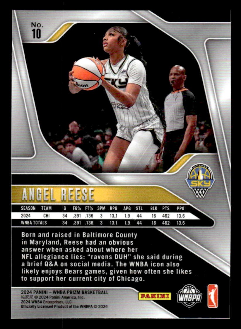 2024 Panini Prizm WNBA #10 Angel Reese