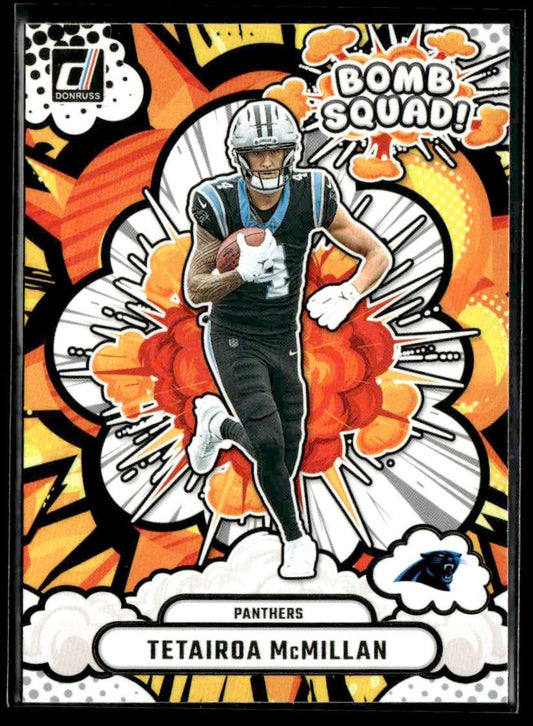 2025 Donruss #BS-TMN Tetairda McMillan Bomb Squad
