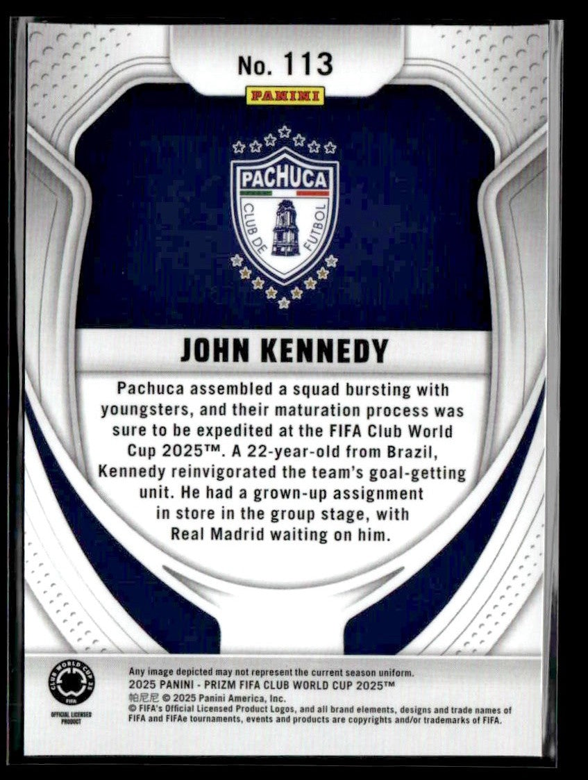 2025 Panini Prizm FIFA Club World Cup #113 John Kennedy