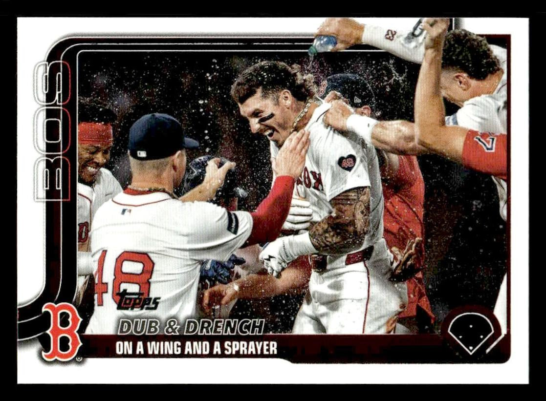 2025 Topps #312 Dub & Drench: On a Wing and a Sprayer