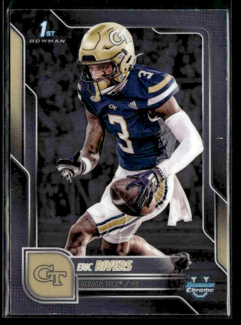 2025 Bowman University Chrome #86 Eric Rivers