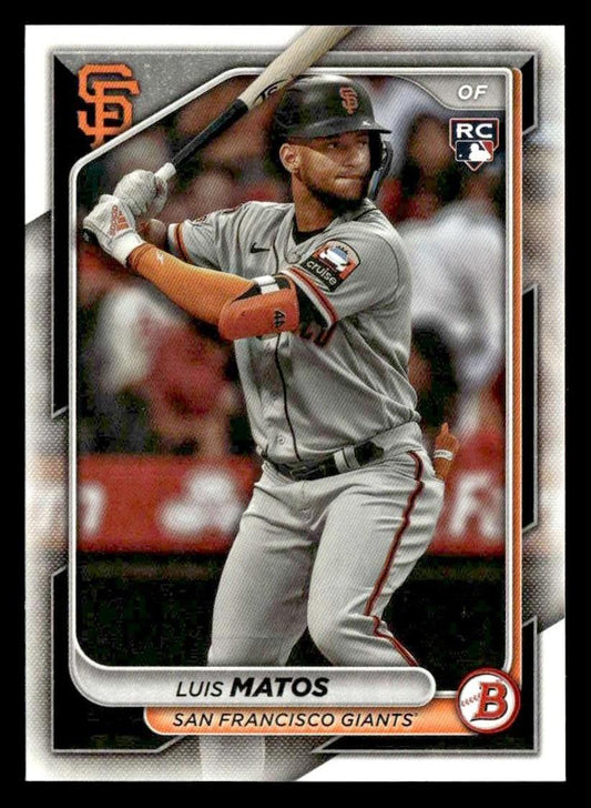 2024 Bowman #12 Luis Matos