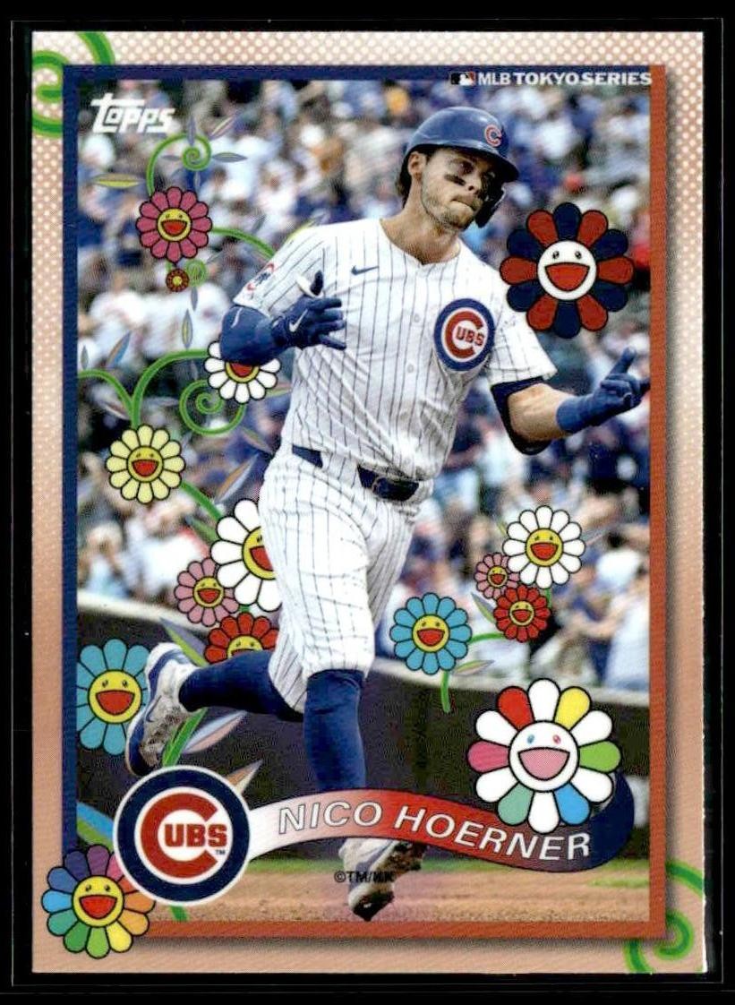 2025 Topps MLB World Tour Tokyo Series Takashi Murakami #8 Nico Hoerner