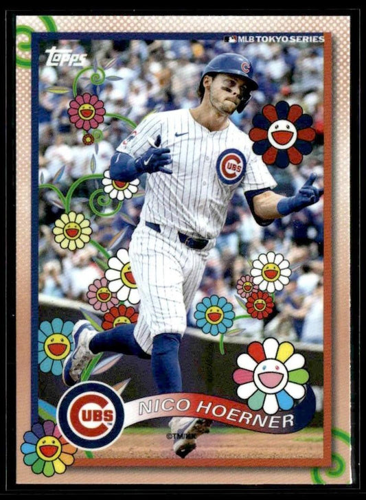 2025 Topps MLB World Tour Tokyo Series Takashi Murakami #8 Nico Hoerner