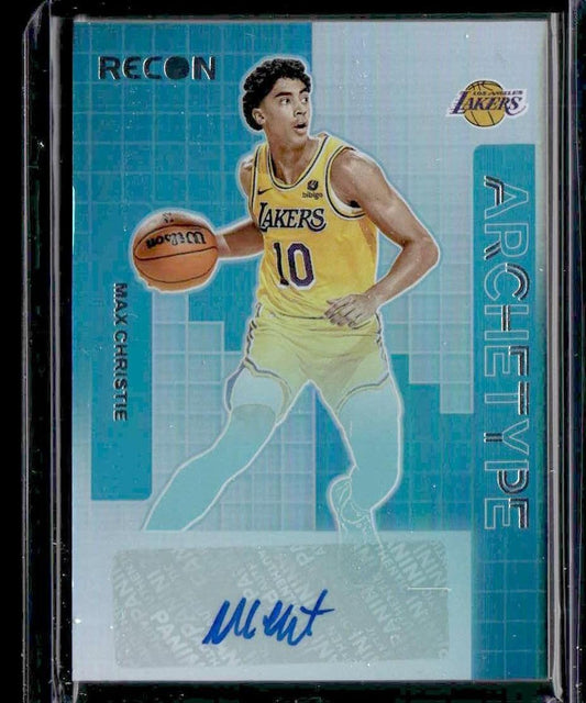 2023-24 Panini Recon #AS-MAX Max Christie Archetype Signatures