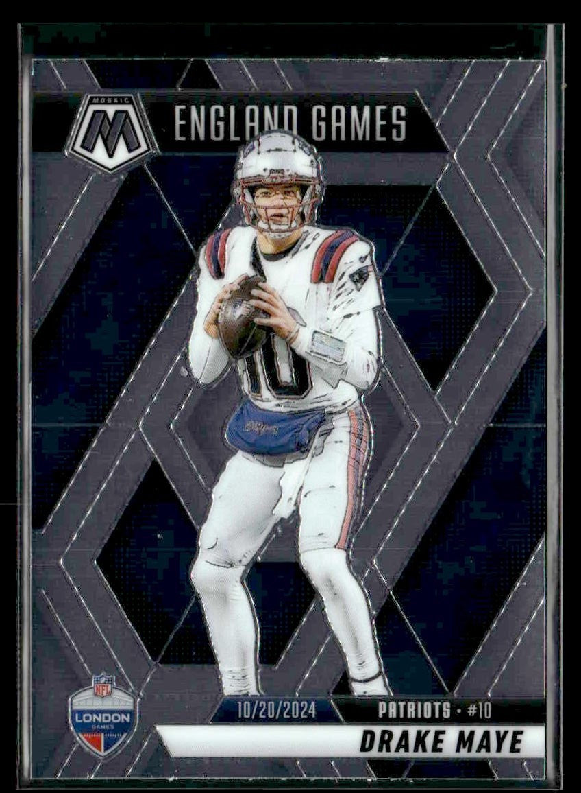 2025 Panini Mosaic #258 Drake Maye