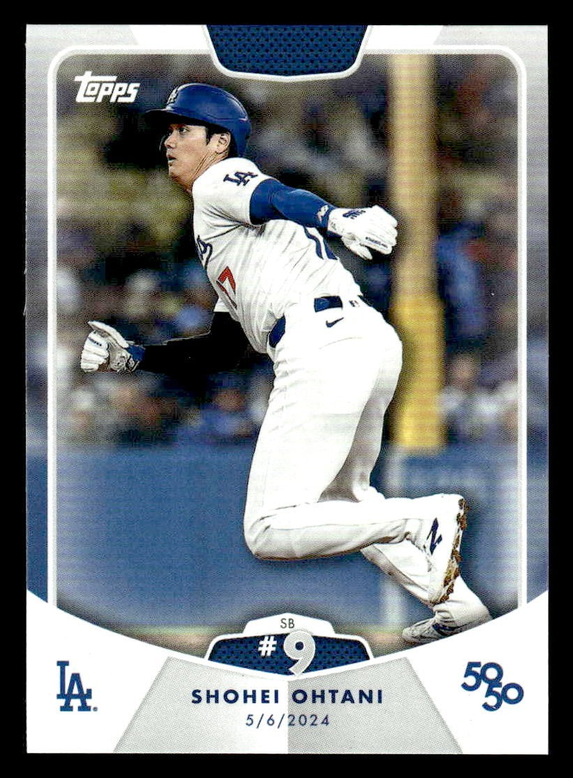 2024 Topps 50/50: Shohei Ohtani #20 Shohei Ohtani