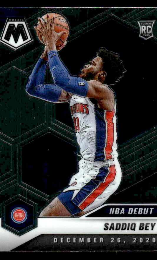 2020-21 Panini Mosaic #276 Saddiq Bey