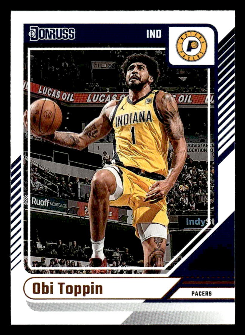 2024-25 Donruss #168 Obi Toppin
