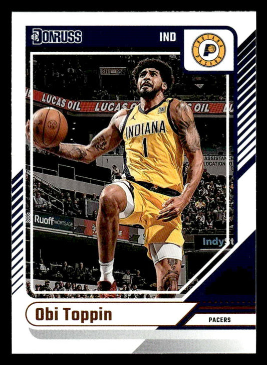 2024-25 Donruss #168 Obi Toppin