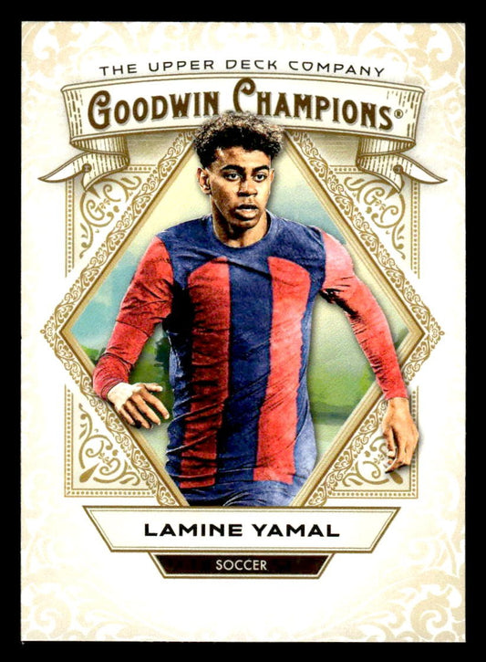 2025 Upper Deck Goodwin Champions #19 Lamine Yamal