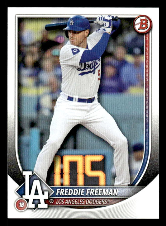 2025 Bowman #5 Freddie Freeman