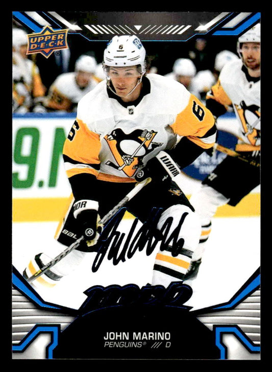 2022-23 Upper Deck MVP #102 John Marino Blue Script