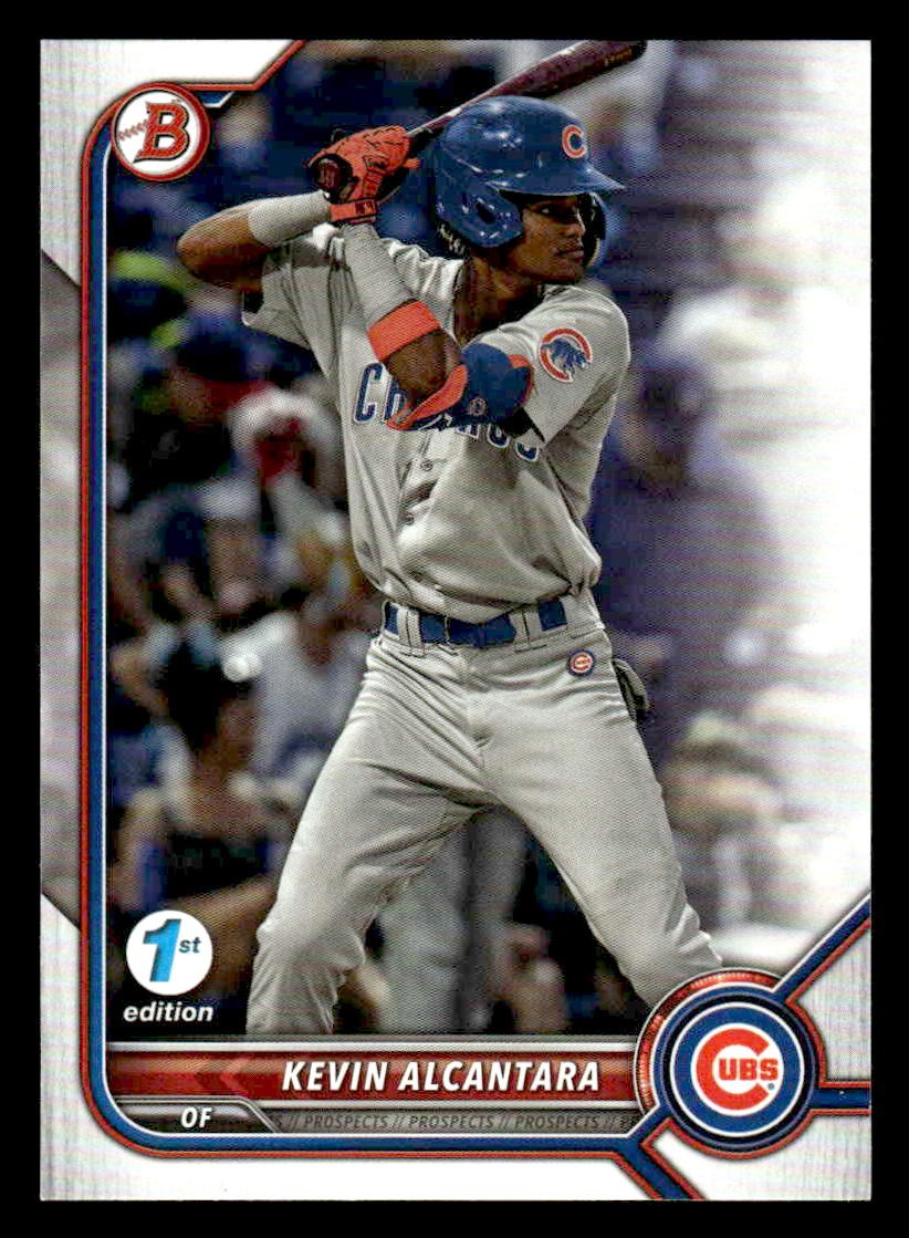 2022 Bowman Draft 1st Edition #BD-86 Kevin Alcantara
