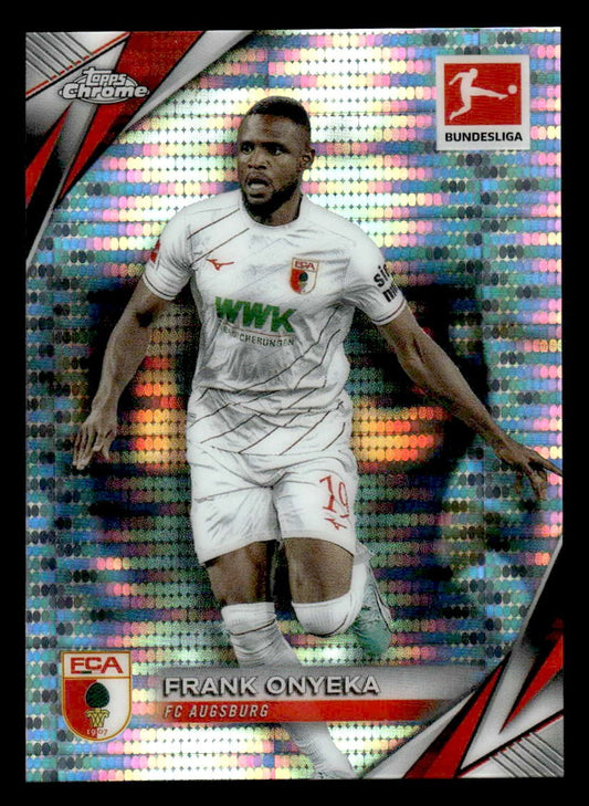2025 Topps Chrome Bundesliga #3 Frank Onyeka Pulsar Refractor