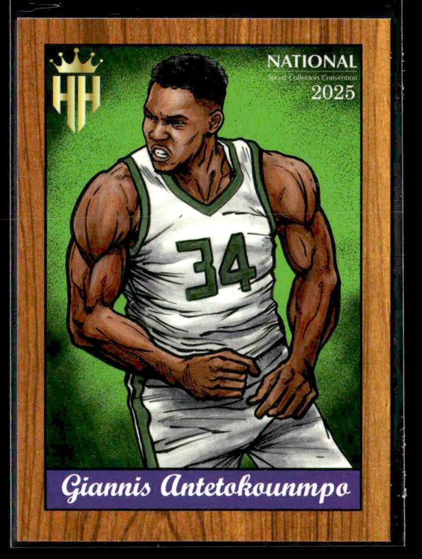 2025 Humongous Hoard #NSCC-5 Giannis Antetokounmpo National Convention