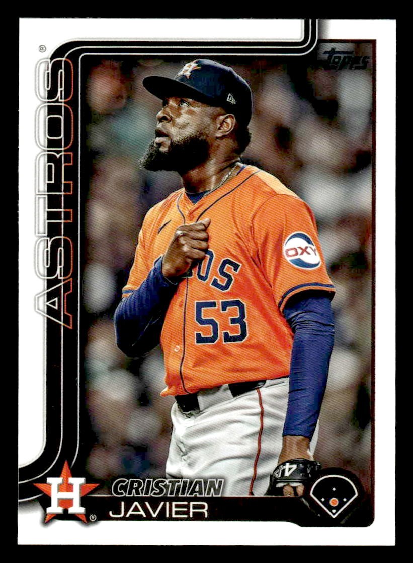 2025 Topps #509 Cristian Javier