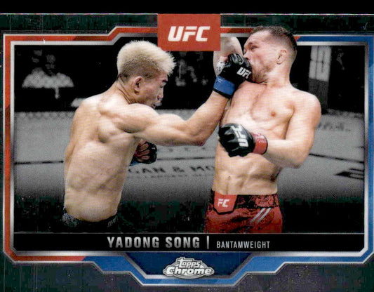 2025 Topps Chrome UFC #38 Yadong Song