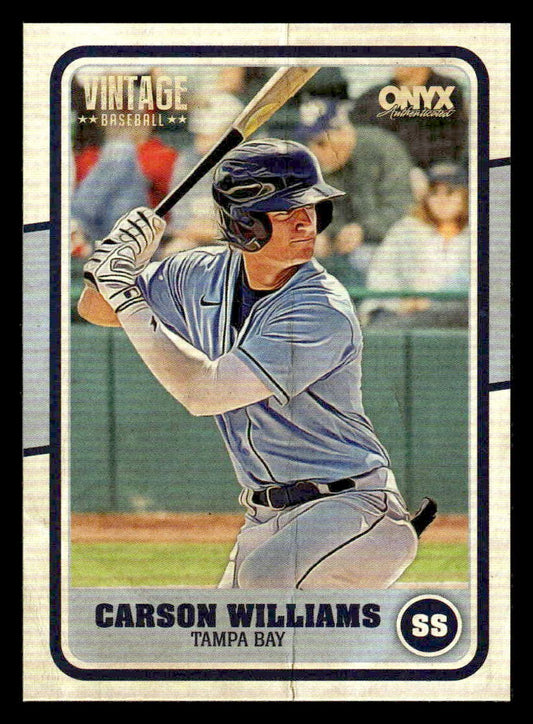 2025 Onyx Vintage #OVCAWI Carson Williams