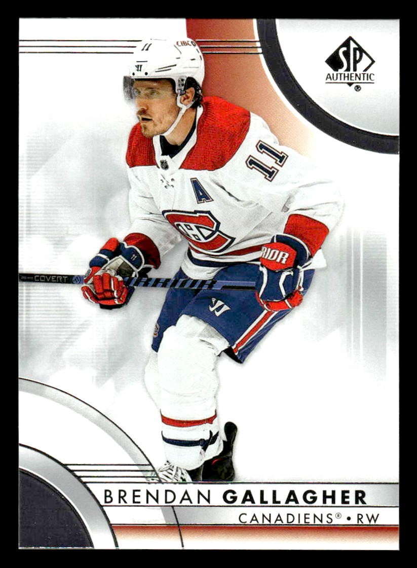 2023-24 SP Authentic #55 Brendan Gallagher