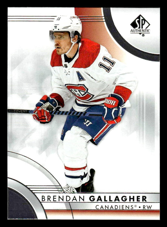 2023-24 SP Authentic #55 Brendan Gallagher