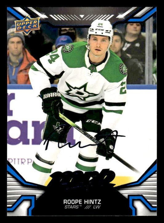 2022-23 Upper Deck MVP #96 Roope Hintz Blue Script