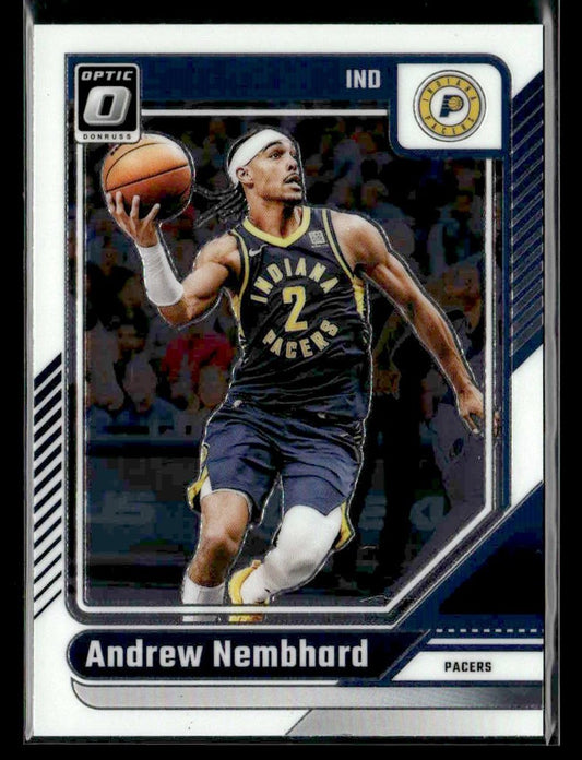 2024-25 Donruss Optic #25 Andrew Nembhard