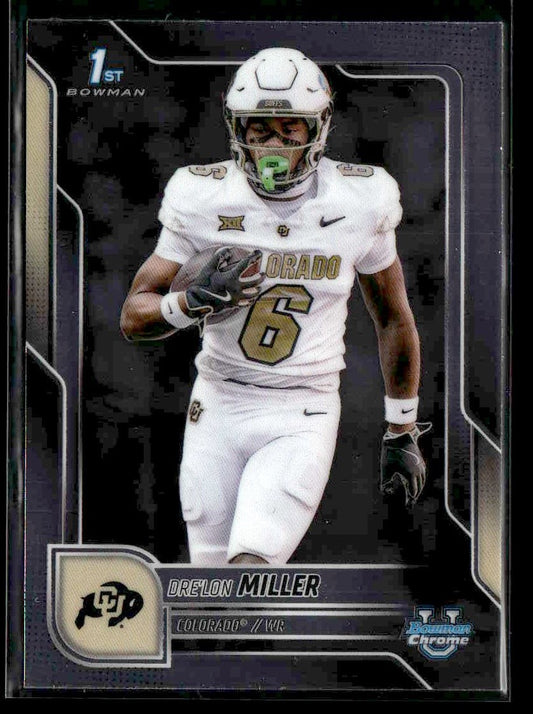 2025 Bowman University Chrome #103 Dre’Lon Miller