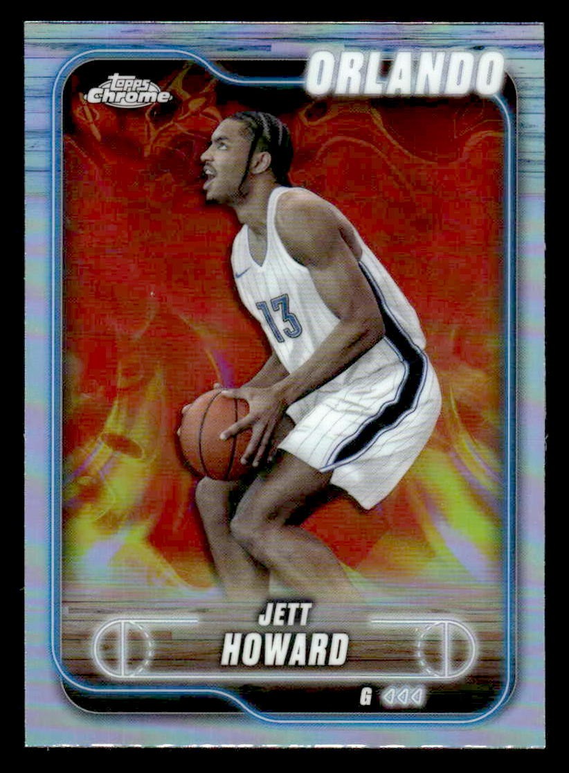2024-25 Topps Chrome #1 Jett Howard Refractor