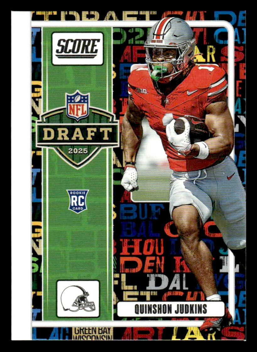 2025 Score #6 Quinshon Judkins NFL Draft