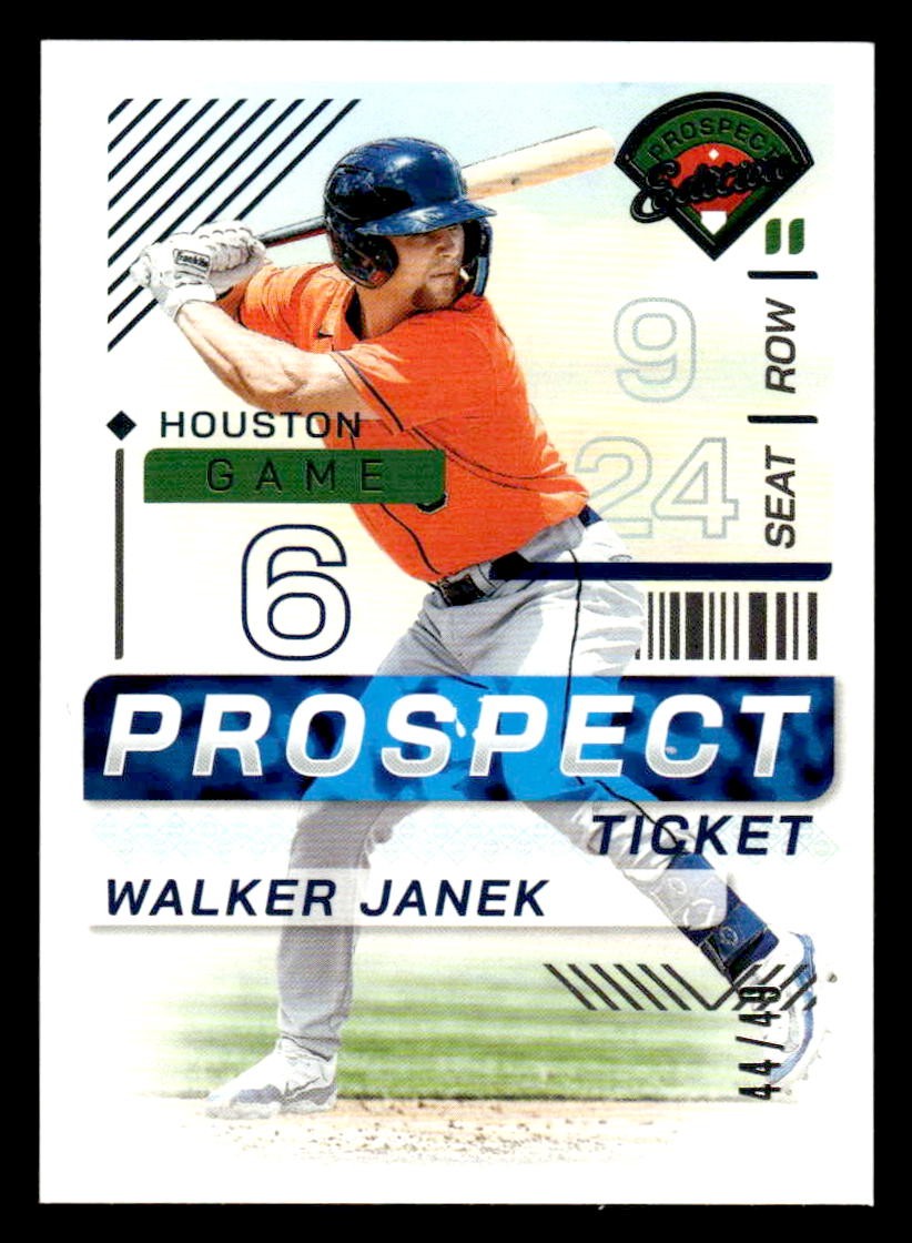 2024 Panini Prospect Edition #15 Walker Janek Teal #/49