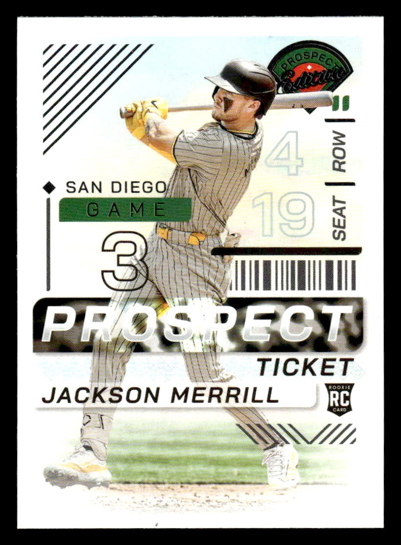 2024 Panini Prospect Edition #27 Jackson Merrill