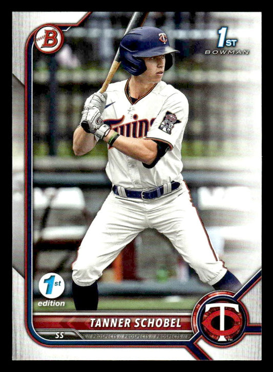 2022 Bowman Draft 1st Edition #BD-28 Tanner Schobel