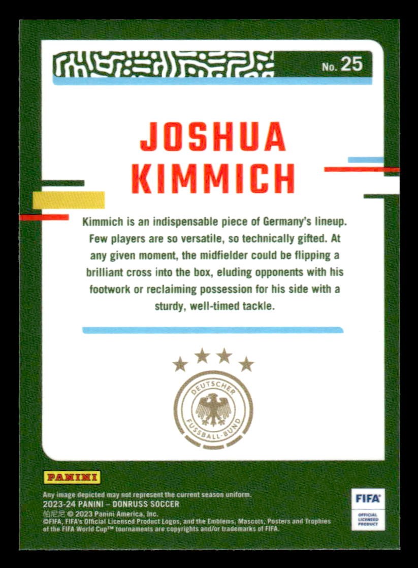 2023-24 Donruss #25 Joshua Kimmich Optic